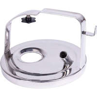 GRANIT Tejesvödör fedele rozsdamentes acél, OD 19 mm, a konzol magassága: 117 mm