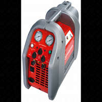 ROTHENBERGER Hűtőközeg lefejtő készülék, 2 dugattyús, 4 polusú olajmentes motor, 740 W, 38,5 bar, 1/4" SAE, 230 V, ROREC, ROTHENBERGER 168606