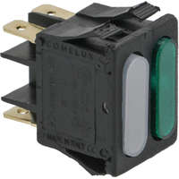 KÉTSZÍNŰ JELZŐFÉNY ZÖLD-FEHÉR 230V