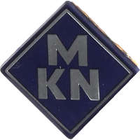 MKN Címke MKN-rue 20 mm kék