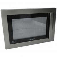 SAMSUNG Ajtó, komplett (inox, eredeti) SAMSUNG mikrohullámú sütő