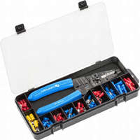 HÖGERT Krimpelő szerszámkészlet, 0,5-6 mm², 85 részes, HÖGERT HT1P231