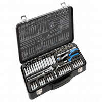 HÖGERT Dugókulcs és bitkészlet 1/4", 63 részes, 72 fogas racsni, fém koffer, 25 év garancia, HÖGERT HT1R486