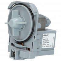 SIEMENS 40W Szivattyú, ürítő, 3 körmös, elöl stekkeres (ASKOLL M50) WHIRLPOOL, CANDY, BOSCH-SIEMENS