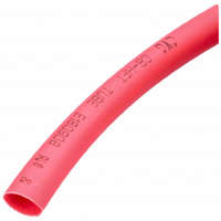 Einhell 6,4 / 3,2 mm x 1 m Zsugorcső, 2:1, piros, poliolefin (univerzális) vezetékhez