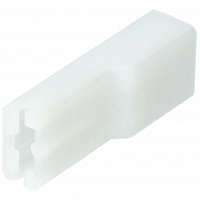 Csúszósaru műanyag védőhüvely fehér 6,3