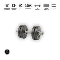 GazoFitness - Magyar súlyzó GazoFitness® Kézi Súlyzó 1 x 5,5 Kg (Össz:5,5 Kg)
