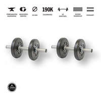 GazoFitness - Magyar súlyzó GazoFitness® Kézi Súlyzó 2 x 3 Kg (Össz:6 kg)