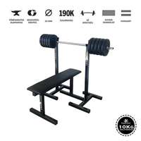 GazoFitness - Magyar súlyzó GazoFitness®Mobil Állvány + Pad+ Állítható Kétkezes Súlyzó 105 Kg