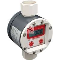 Adblue átfolyás-mérő, MGE-40 BLUE digitális mérőóra szivattyúhoz (AdBlue, Víz)