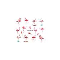  Körömmatrica - YZW-3126 flamingó