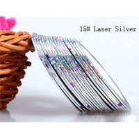 Nagyker 2. Díszítő szalag 15-Laser silver