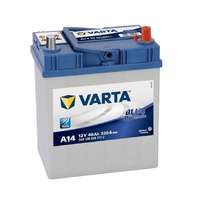VARTA Varta Blue - 12v 40ah - autó akkumulátor - jobb+ *ázsia*vékonysarus