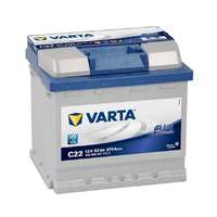 VARTA Varta Blue - 12v 52ah - autó akkumulátor - jobb+