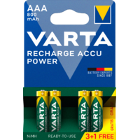 VARTA Elem akkumulátor AAA 800mAh 3+1 db Ready2use