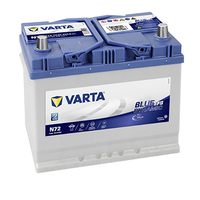 VARTA Varta Blue Dynamic EFB - 12v 72ah - autó akkumulátor - jobb+ ázsia