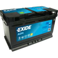 EXIDE EXIDE Start-Stop AGM 12V 82Ah 800A jobb+ autó akkumulátor
