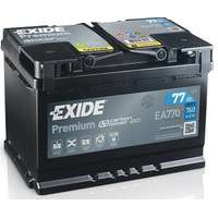 EXIDE EXIDE Premium 12V 77Ah 760A jobb+ autó akkumulátor