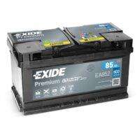 EXIDE EXIDE Premium 12V 85Ah 800A jobb+ autó akkumulátor