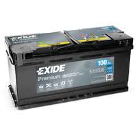 EXIDE EXIDE Premium 12V 100Ah 900A jobb+ autó akkumulátor