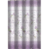 Aquamax Zuhanyfüggöny - LEVANDE - Impregnált textil - 180 x 200 cm