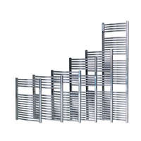 Sanica Sanica törölközőszárító radiátor - egyenes - króm - 600 x 1600 mm