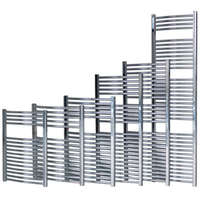 Sanica Sanica törölközőszárító radiátor - íves - króm - 600 x 1600 mm