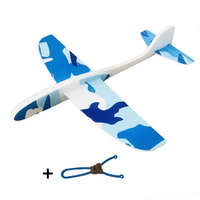 Good4Home Csúzlival kilőhető szivacs repülő modell Kék