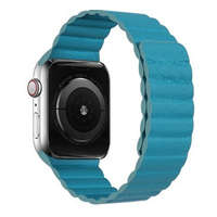 Good4Home Apple Watch mágneses bőr szíj 38mm/40mm kék