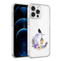 iPhone 13 Pro Telefontok - L Arte Summer Dream mintás átlátszó műanyag hátlap tok, szilikon kerettel