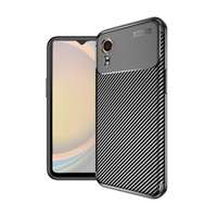 Telefontok Samsung Galaxy Xcover 7 5G - Slim Carbon fekete szilikon hátlap tok