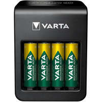  Varta 57687101441 LCD Plug Charger/4db AA 2100mAh akku/akku töltő