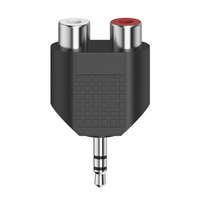  Hama FIC ST sztereo 3,5mm jack dugó - 2rca alj adapter