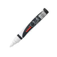 UNI UNI Chalk Marker Pen PWE-5M Medium Bullet Tip - White