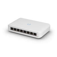 UBIQUITI UBiQUiTi Switch 8x1000Mbps (4xPOE+), Menedzselhető, Falra rögzíthető, Asztali - USW-LITE-8-POE