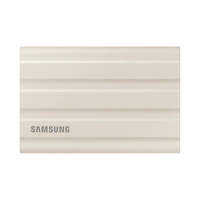 SAMSUNG SAMSUNG Hordozható SSD T7 Shield, USB 3.2 Gen.2 (10Gbps), 1TB, Bézs