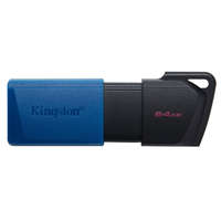 KINGSTON KINGSTON Pendrive 64GB, DT Exodia M USB 3.2 Gen 1 (fekete-kék)