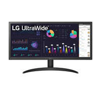 LG LG IPS monitor 25.7" 26WQ500, 2560x1080, 21:9, 250cd/m2, 5ms, 2xHDMI, HDR10, FreeSync