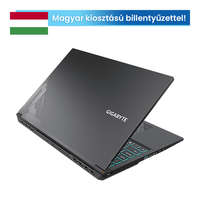 GIGABYTE GIGABYTE G7 KF 17.3" FHD (144Hz), Intel Core i5-12500H (12C/4.5Ghz), 16GB, 512GB SSD, RTX 4060, Magyar billentyű