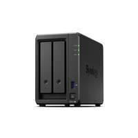 SYNOLOGY SYNOLOGY NAS 2 fiókos AMD Ryzen R1600 2x2,6GHz, 10GB DDR4 RAM, 2x1000Mbit, 1xUSB3.2Gen1 - DS723+10GB