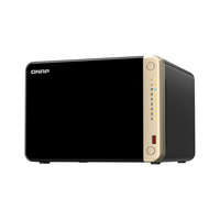 QNAP QNAP NAS 6 fiókos TS-664-8G Intel® Celeron® N5095 4x2,9GHz, 8GB RAM, 2x2,5GbE, 2xUSB3.2Gen2