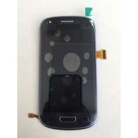 GSMLIVE Samsung I8190 Galaxy S3 Mini kék LCD + érintőpanel kerettel