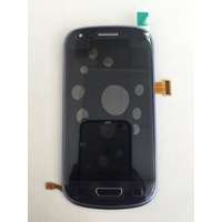GSMLIVE Samsung Galaxy S3 Mini LCD + érintőpanel kerettel, kék, SM-I8190