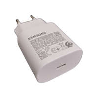 Samsung Samsung hálózati gyors töltőfej Type-C csatlakozóval, gyári, 3A, fehér, EP-TA800EWE (CSOMAGOLÁS NÉLKÜLI)