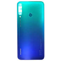 Huawei Huawei P40 Lite E gyári készülék hátlap, ujjlenyomat olvasóval, kék (Aurora blue)