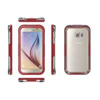  Samsung G920 Galaxy S6 piros vízálló tok