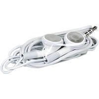 Apple Apple Iphone 3.5mm jack (MB770G/A) gyári fehér sztereo headset fülhallgató (CSOMAGOLÁS NÉLKÜLI)