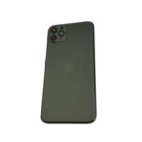 iPhone iPhone 11 Pro Max (6.5") készülék hátlap, kamera lencsével / sim tálcával, akkufedél, zöld, gyári minőségű