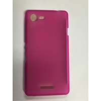  Sony Xperia E3 D2203 pink Szilikon tok