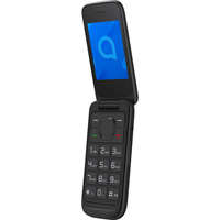 Alcatel Alcatel 2057D mobiltelefon, kártyafüggetlen, magyar nyelvű, fekete (Volcano Black)